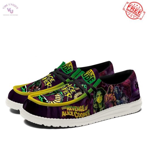 Alice Cooper Limited Hey Dude Shoes
