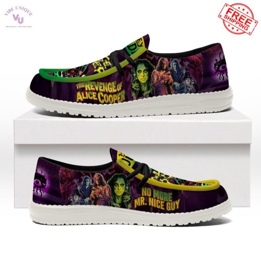 Alice Cooper Limited Hey Dude Shoes