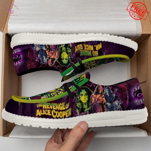 Alice Cooper Limited Hey Dude Shoes