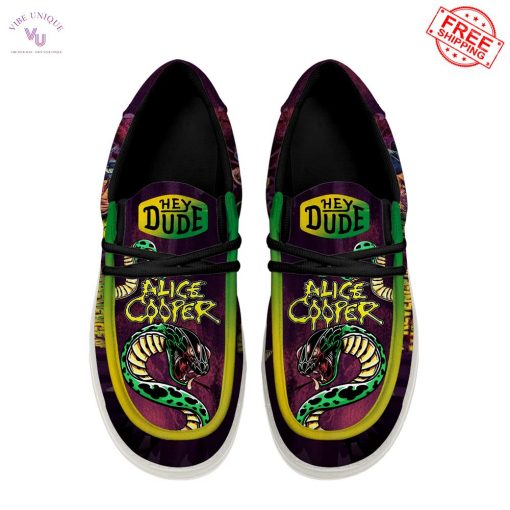 Alice Cooper Limited Hey Dude Shoes