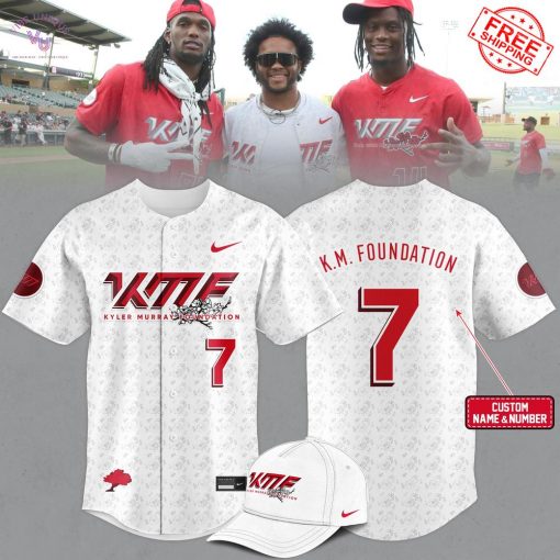 Arizona Cardinals Kyler Murray Foundation Personalized Limited Baseball Jersey