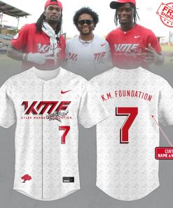 Arizona Cardinals Kyler Murray Foundation Personalized Limited Baseball Jersey 5