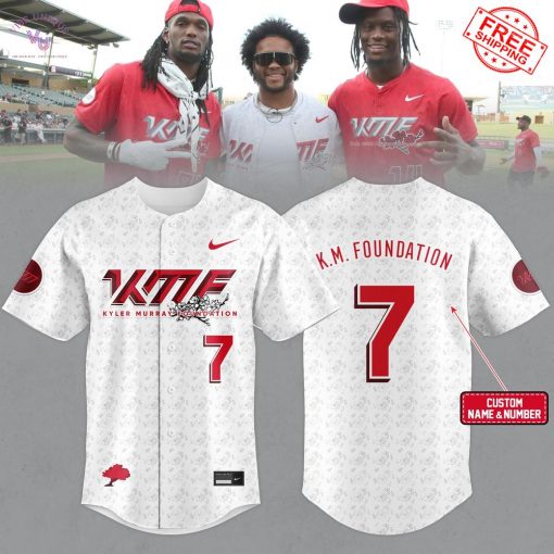 Arizona Cardinals Kyler Murray Foundation Personalized Limited Baseball Jersey