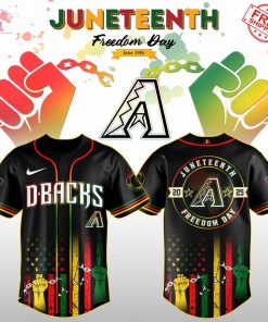 Arizona Diamondbacks x Juneteenth Freedom Day 2025 Special Jersey