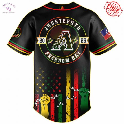 Arizona Diamondbacks x Juneteenth Freedom Day 2025 Special Jersey