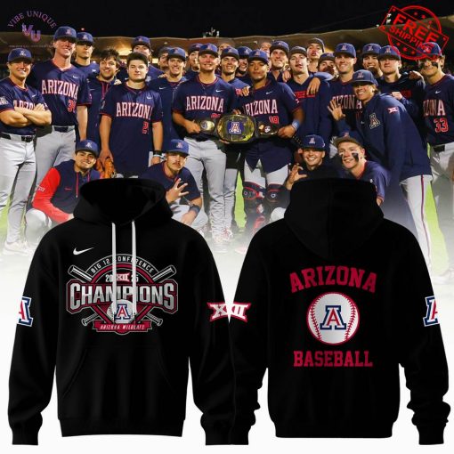 Arizona Wildcats 2025 Big 12 Conference Champions Limited Merch Collection