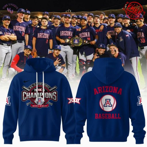 Arizona Wildcats 2025 Big 12 Conference Champions Limited Merch Collection