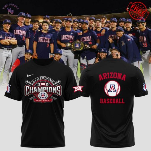 Arizona Wildcats 2025 Big 12 Conference Champions Limited Merch Collection