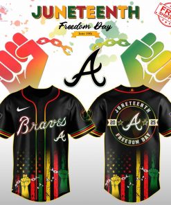 Atlanta Braves x Juneteenth Freedom Day 2025 Special Jersey