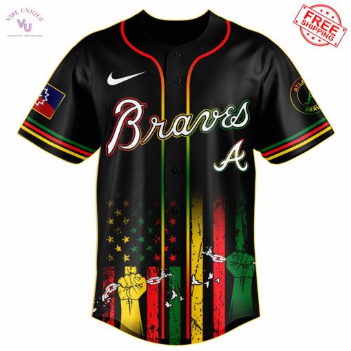 Atlanta Braves x Juneteenth Freedom Day 2025 Special Jersey