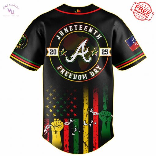 Atlanta Braves x Juneteenth Freedom Day 2025 Special Jersey