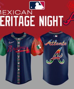 Atlanta Braves x Mexican Heritage Night 2025 Special Jersey