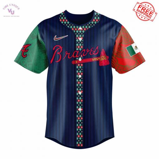 Atlanta Braves x Mexican Heritage Night 2025 Special Jersey