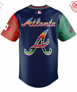 Atlanta Braves x Mexican Heritage Night 2025 Special Jersey 3