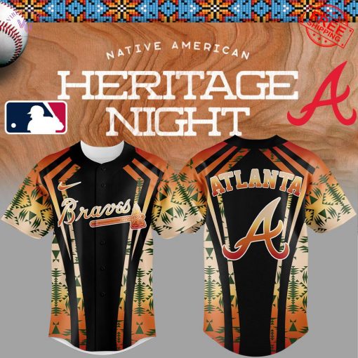 Atlanta Braves x Native American Heritage 2025 Special Jersey