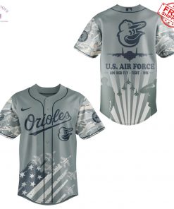Baltimore Orioles X Veteran Air Force 2025 Special Jersey 2