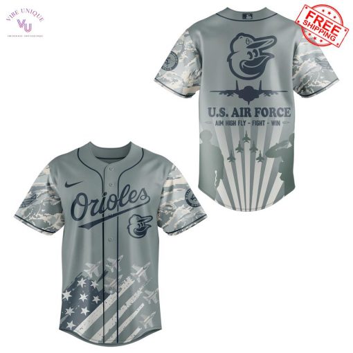 Baltimore Orioles X Veteran Air Force 2025 Special Jersey