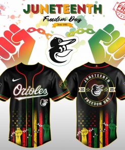 Baltimore Orioles x Juneteenth Freedom Day 2025 Special Jersey
