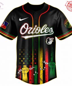 Baltimore Orioles x Juneteenth Freedom Day 2025 Special Jersey