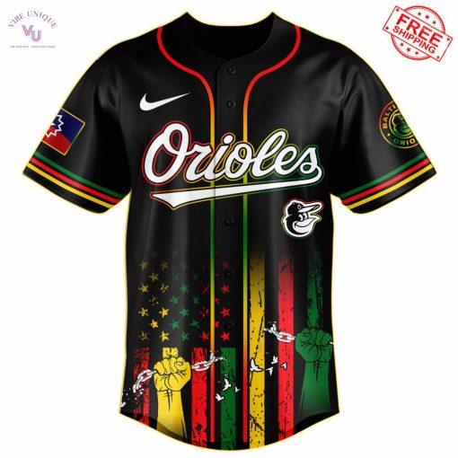 Baltimore Orioles x Juneteenth Freedom Day 2025 Special Jersey