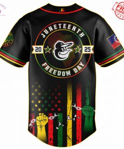 Baltimore Orioles x Juneteenth Freedom Day 2025 Special Jersey 3