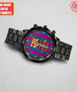 Barcelona FC Unicef Custom Name Special Stanless Steel Watch 4 1