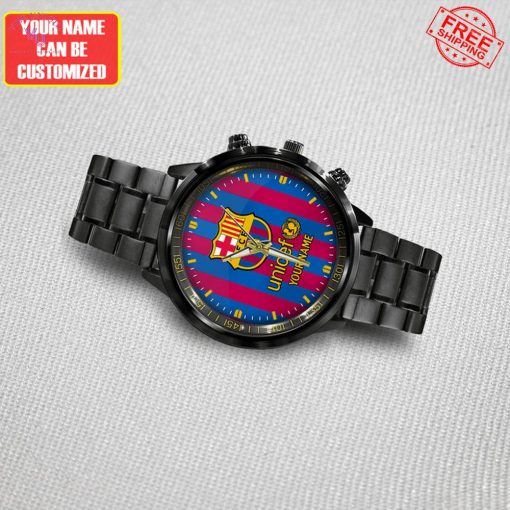 FC Barcelona Unicef Custom Name Special Stainless Steel Watch