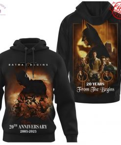 Batman 20 Year Anniversary From The Begins Limited Shirt Collection