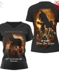 Batman 20 Year Anniversary From The Begins Limited Shirt Colelction 4