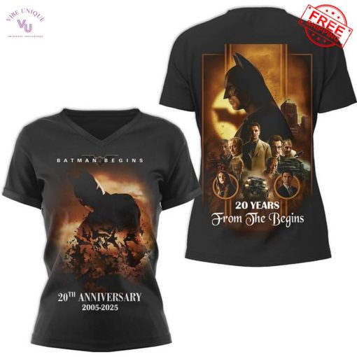 Batman 20 Year Anniversary From The Begins Limited Shirt Collection