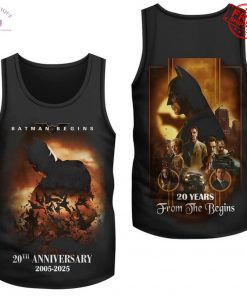 Batman 20 Year Anniversary From The Begins Limited Shirt Colelction 6