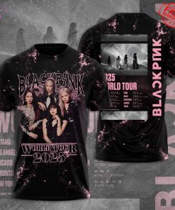 Blackpink World Tour 2025 Limited Shirt Collection