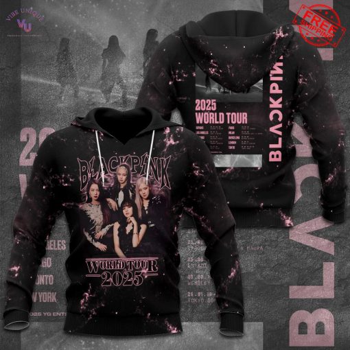 Blackpink World Tour 2025 Limited Shirt Collection