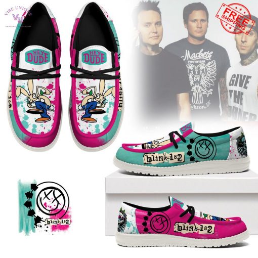 Blink-182 Limited Hey Dude Shoes