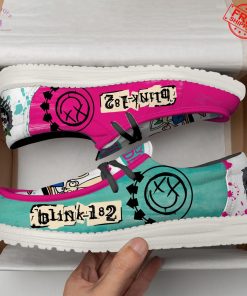 Blink-182 Limited Hey Dude Shoes