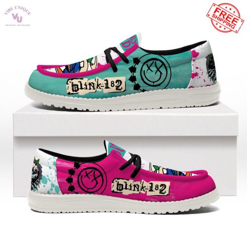 Blink-182 Limited Hey Dude Shoes