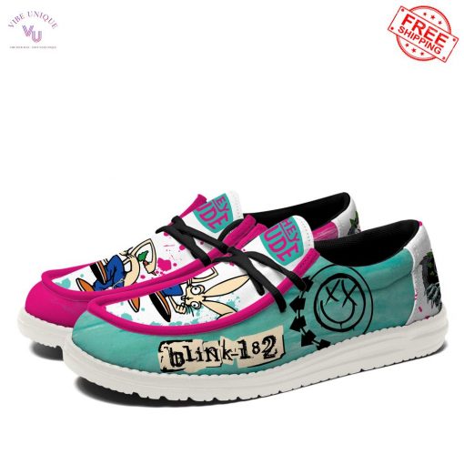 Blink-182 Limited Hey Dude Shoes