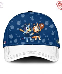 Bluey Night Happy Father’s Day 2025 Milwaukee Brewers Special Baseball Jersey