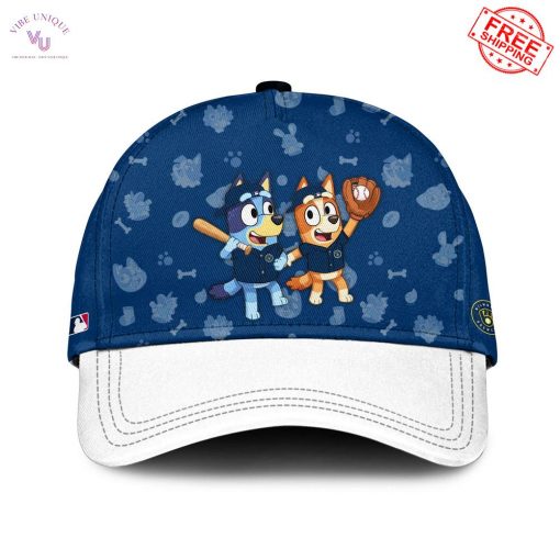 Bluey Night Happy Father’s Day 2025 Milwaukee Brewers Special Baseball Jersey
