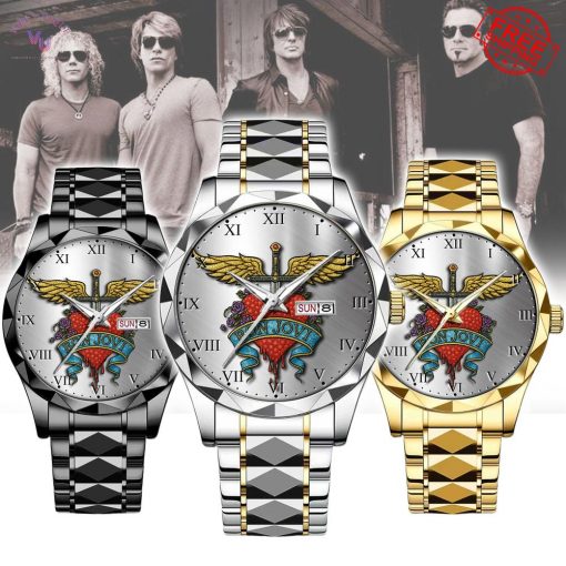 Bon Jovi Limited Stainless Steel Watch
