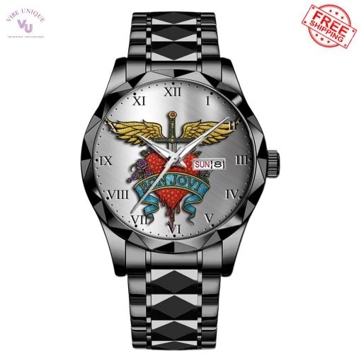 Bon Jovi Limited Stainless Steel Watch