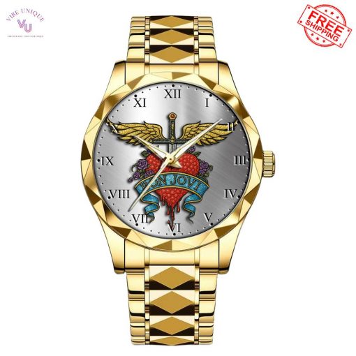 Bon Jovi Limited Stainless Steel Watch