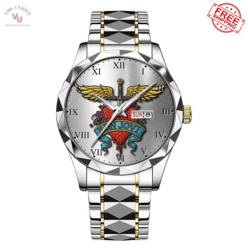 Bon Jovi Limited Stainless Steel Watch
