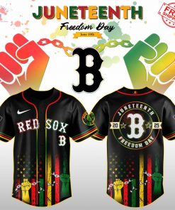 Boston Red Sox x Juneteenth Freedom Day 2025 Special Jersey