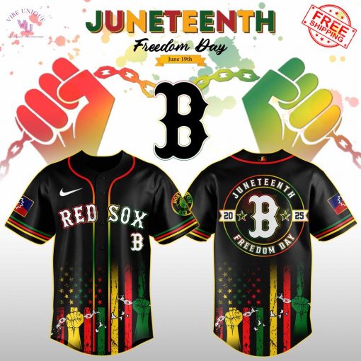 Boston Red Sox x Juneteenth Freedom Day 2025 Special Jersey