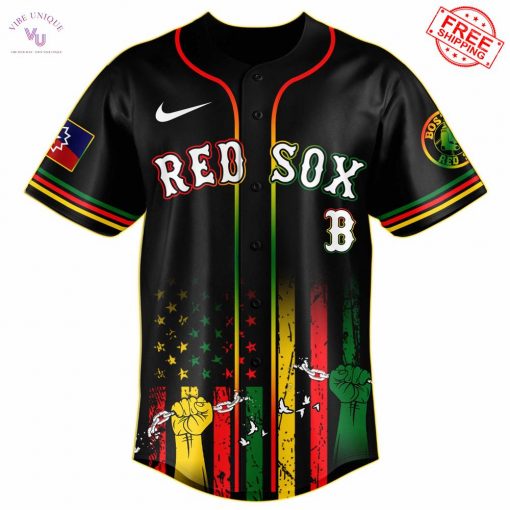 Boston Red Sox x Juneteenth Freedom Day 2025 Special Jersey