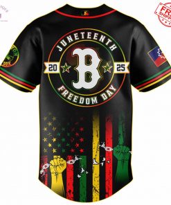 Boston Red Sox x Juneteenth Freedom Day 2025 Special Jersey 3