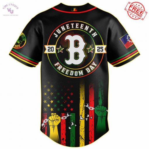 Boston Red Sox x Juneteenth Freedom Day 2025 Special Jersey