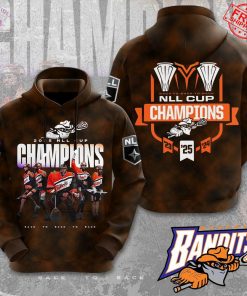 Buffalo Bandits 2025 NLL Cup Champions Limited Merch Collection