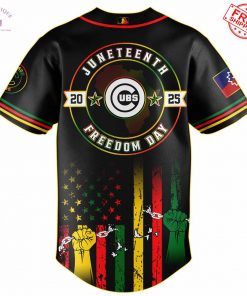 Chicago Cubs x Juneteenth Freedom Day 2025 Special Jersey 3
